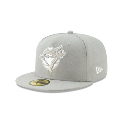 Toronto Blue Jays Gorra | New Era MLB Basic 59fifty Fitted Cap Mexico - Grises
